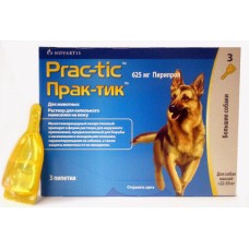 NOVARTIS ПРАК-ТІК - КРАПЛІ ВІД БЛОХ І КЛІЩІВ ДЛЯ СОБАК більше 22кг, 1 піпет.